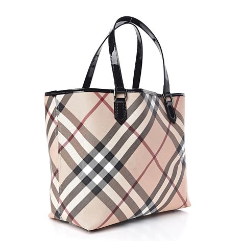 burberry check is called|Burberry nova check tote discontinued.